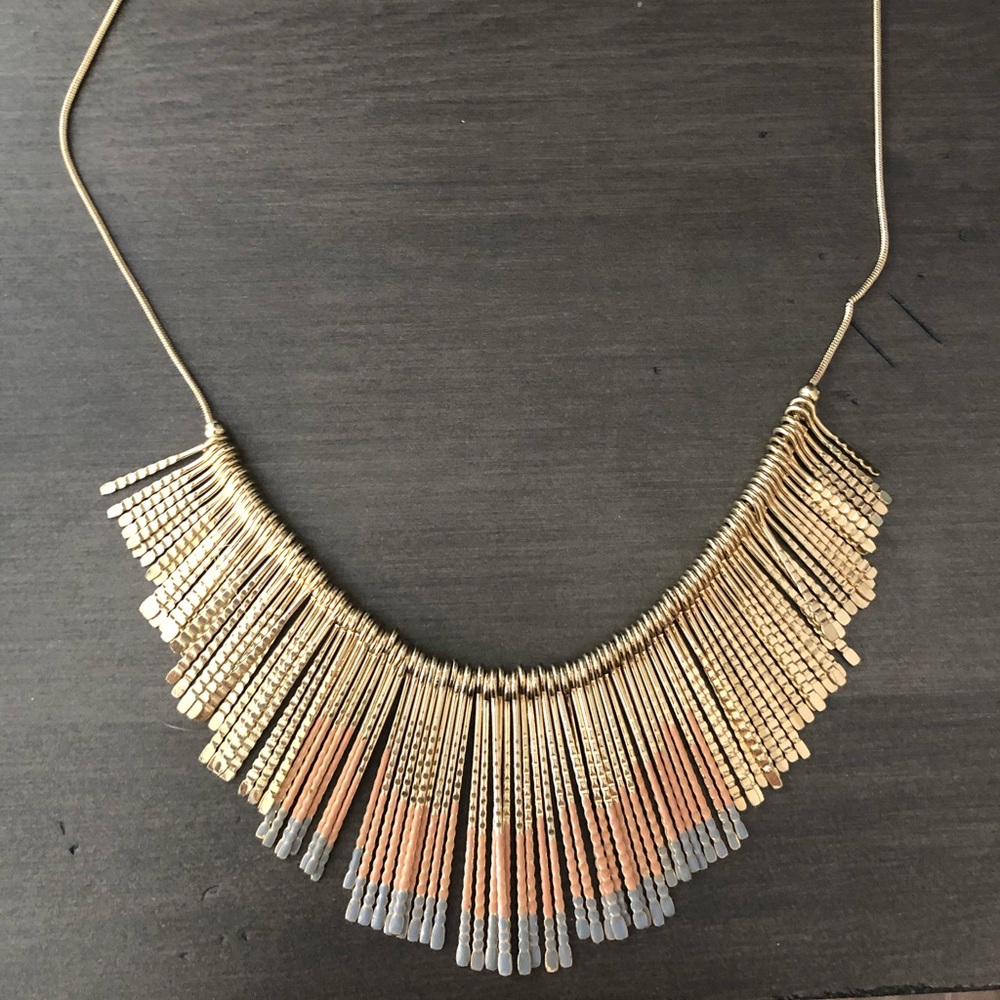 Gold plated necklace